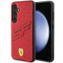 Funda rígida Ferrari FEHCS24SPINR S24 S921 roja Big SF Perforated para Samsung Galaxy S24