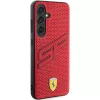 Funda rígida Ferrari FEHCS24MPINR S24+ S926 roja Big SF Perforated para Samsung Galaxy S24+