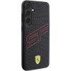 Funda rígida Ferrari FEHCS24SPINK S24 S921 negra Big SF Perforated para Samsung Galaxy S24