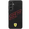 Funda rígida Ferrari FEHCS24MPINK S24+ S926 negra Big SF Perforated para Samsung Galaxy S24+