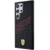 Funda rígida Ferrari FEHCS24LPINK S24 Ultra S928 negra Big SF Perforated