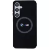 BMW M Collection funda rígida de silicona con anillo MagSafe para Samsung Galaxy S24+ (SM-S926) - negro