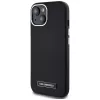 Karl Lagerfeld funda MagSafe Metal Plate para iPhone 15, negra
