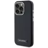 KARL LAGERFELD funda MagSafe Metal Plate para iPhone 15 Pro, negra