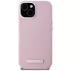 KARL LAGERFELD funda trasera MagSafe Metal Plate FW para Apple iPhone 15, rosa