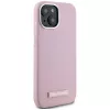 KARL LAGERFELD funda trasera MagSafe Metal Plate FW para Apple iPhone 15, rosa