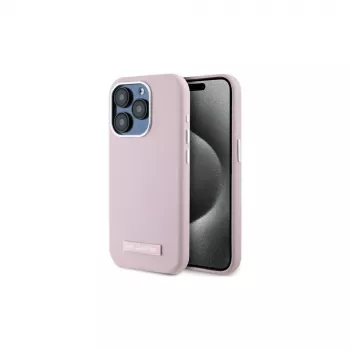 Karl Lagerfeld KLHMP15XPGMSRPP funda rígida para iPhone 15 Pro Max 6,7