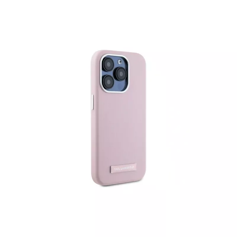 Karl Lagerfeld KLHMP15XPGMSRPP funda rígida para iPhone 15 Pro Max 6,7