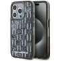 Karl Lagerfeld funda Liquid Glitter Monogram Gradient para iPhone 15 Pro Max, negra