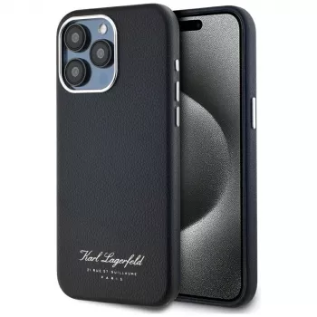 Karl Lagerfeld funda Hotel RSG para Apple iPhone 15 Pro, negra