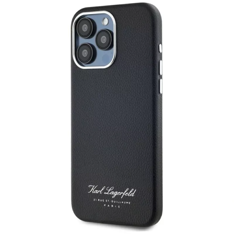 Karl Lagerfeld funda Hotel RSG para Apple iPhone 15 Pro, negra