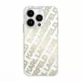 Karl Lagerfeld KLHCP15XHKFOEMD Funda rígida para Apple iPhone 15 Pro Max, Oro, IML FulloverLogo