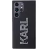 Karl Lagerfeld KLHCS24L3DMBKCK Samsung Galaxy S24 Ultra Funda rígida Negro 3D Rubber Glitter Logo