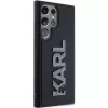 Karl Lagerfeld KLHCS24L3DMBKCK Samsung Galaxy S24 Ultra Funda rígida Negro 3D Rubber Glitter Logo