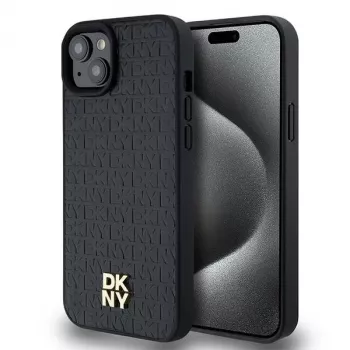 DKNY DKHMP15MPSHRPSK Funda rígida para iPhone 15 Plus / 14 Plus 6,7