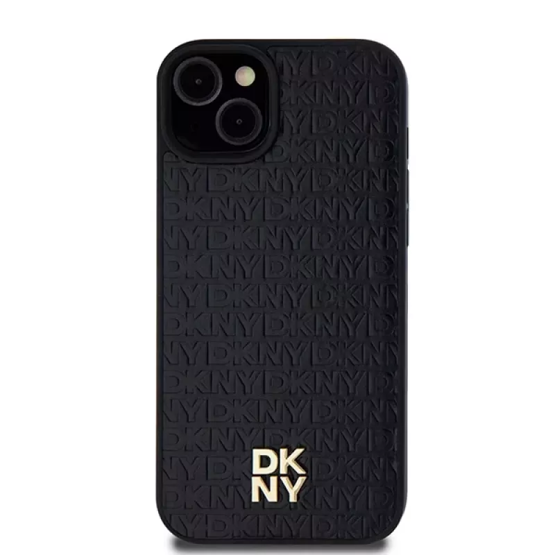 DKNY DKHMP15MPSHRPSK Funda rígida para iPhone 15 Plus / 14 Plus 6,7