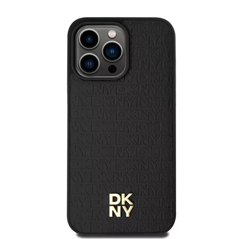 DKNY DKHMP15XPSHRPSK Funda rígida para iPhone 15 Pro Max 6,7