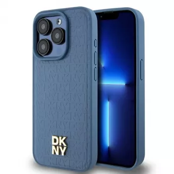 DKNY DKHMP15LPSHRPSB Funda rígida para iPhone 15 Pro 6,1