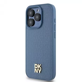DKNY DKHMP15LPSHRPSB Funda rígida para iPhone 15 Pro 6,1