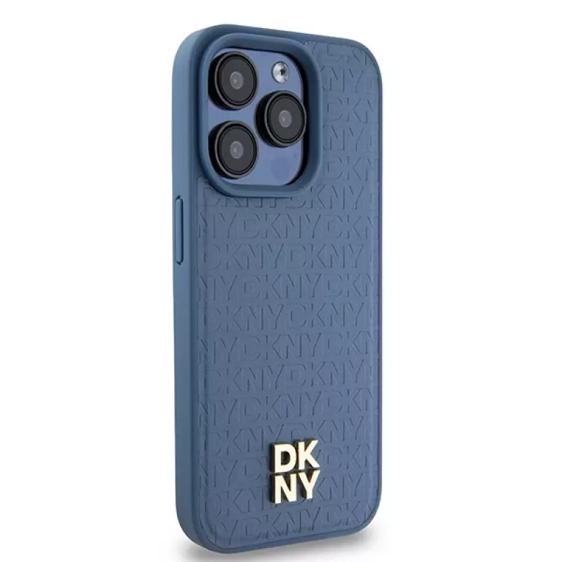 DKNY DKHMP15LPSHRPSB Funda rígida para iPhone 15 Pro 6,1