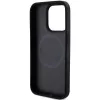 DKNY DKHMP15XPSOSPK Funda rígida de piel con patrón impreso y logo metálico MagSafe para iPhone 15 Pro Max 6,7