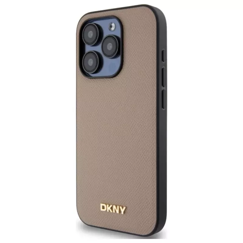 DKNY DKHMP15LPGHLME Funda rígida para iPhone 15 Pro 6,1