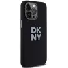 DKNY DKHCP15LSMCBSK Funda rígida de silicona líquida para Apple iPhone 15 Pro 6,1