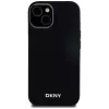DKNY DKHMP14SSMCHLK Funda rígida de silicona líquida MagSafe para iPhone 13/14/15 6,1