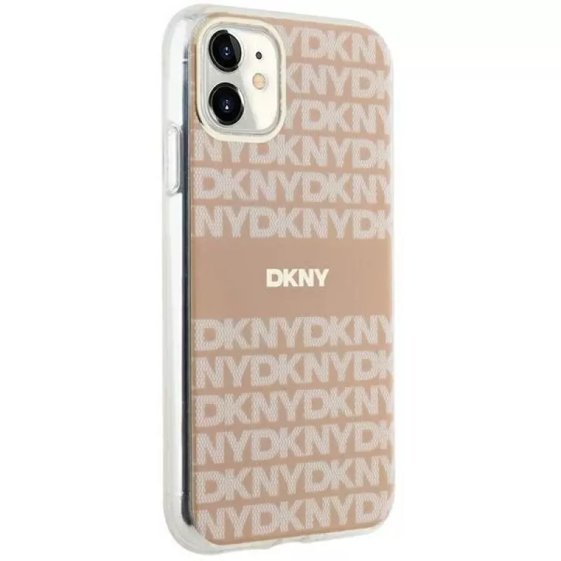 DKNY DKHMN61HRHSEP Funda rígida para iPhone 11 / XR 6,1
