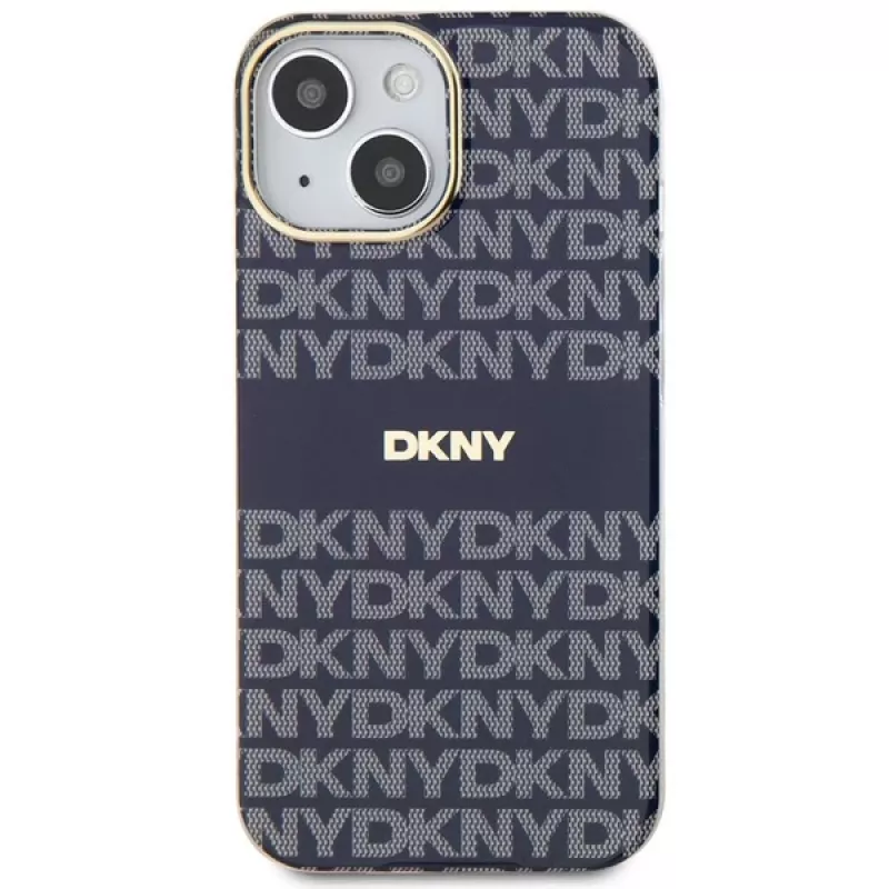 DKNY DKHMP15SHRHSEB Funda rígida para iPhone 15/14/13 6,1