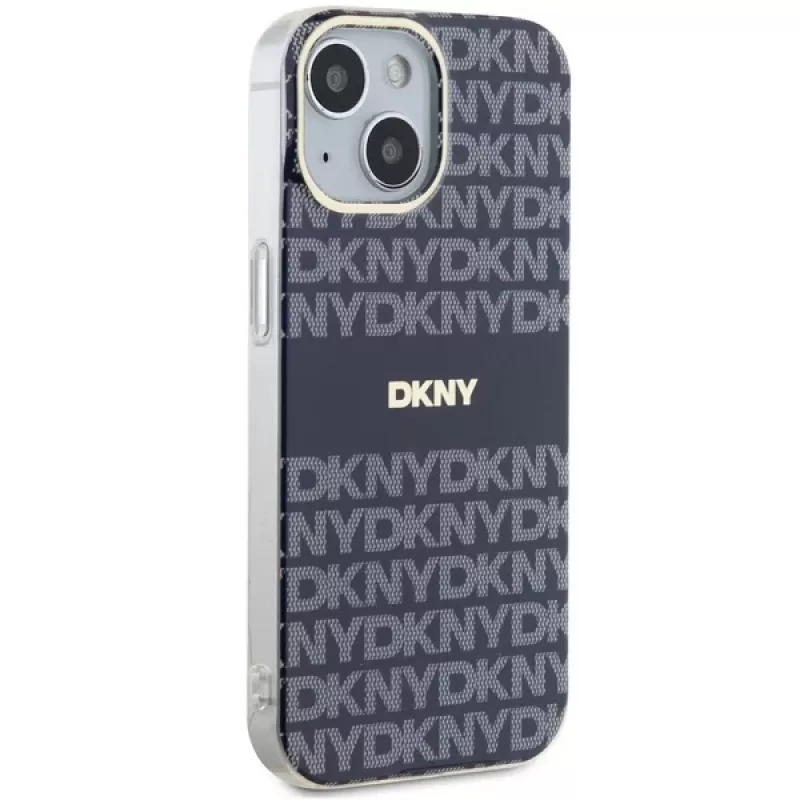 DKNY DKHMP15SHRHSEB Funda rígida para iPhone 15/14/13 6,1
