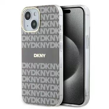 DKNY DKHMP15SHRHSEE Funda rígida para Apple iPhone 15 / 14 / 13 6,1