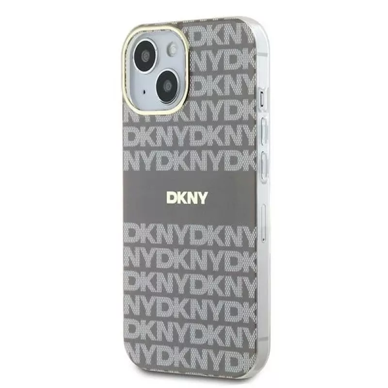 DKNY DKHMP15SHRHSEE Funda rígida para Apple iPhone 15 / 14 / 13 6,1