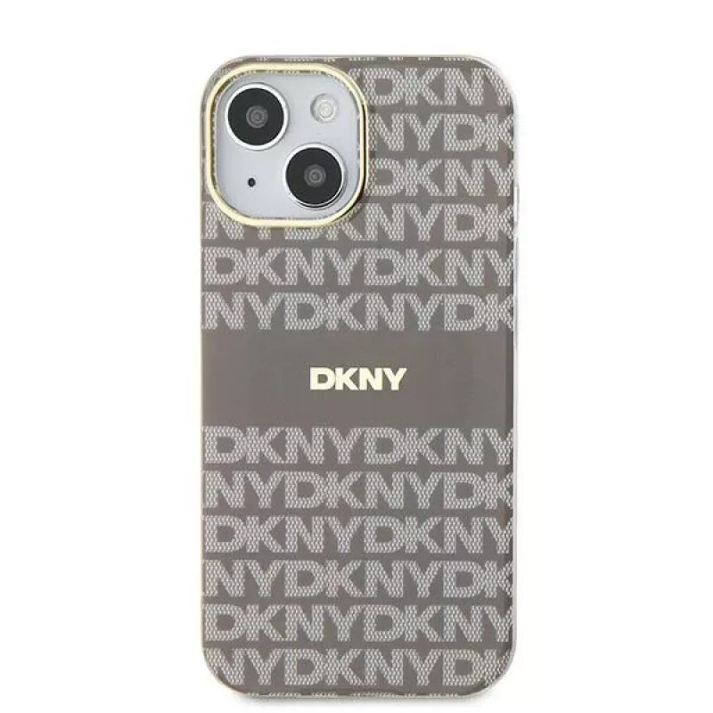 DKNY DKHMP15SHRHSEE Funda rígida para Apple iPhone 15 / 14 / 13 6,1