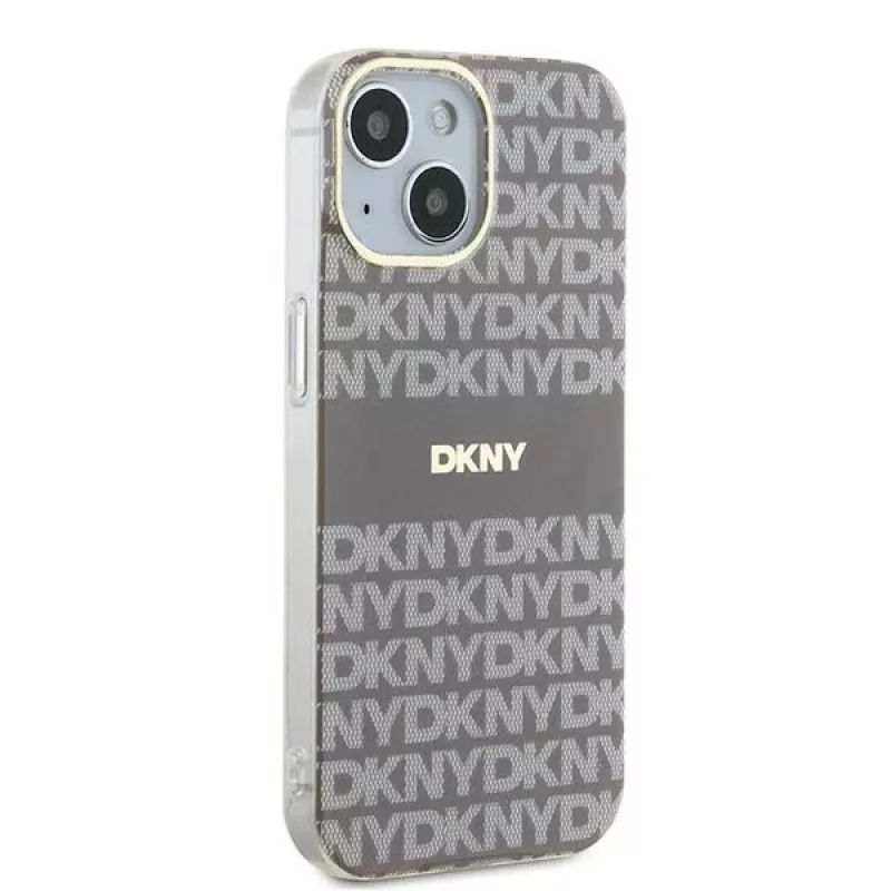 DKNY DKHMP15SHRHSEE Funda rígida para Apple iPhone 15 / 14 / 13 6,1