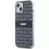 DKNY DKHMP14SHRHSEK Funda rígida IML Mono & Stripe para iPhone 14/15/13 6,1