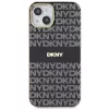 DKNY DKHMP14SHRHSEK Funda rígida IML Mono & Stripe para iPhone 14/15/13 6,1