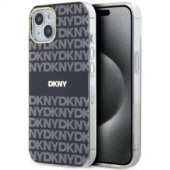 DKNY DKHMP15MHRHSEK Funda rígida para iPhone 15 Plus / 14 Plus 6,7