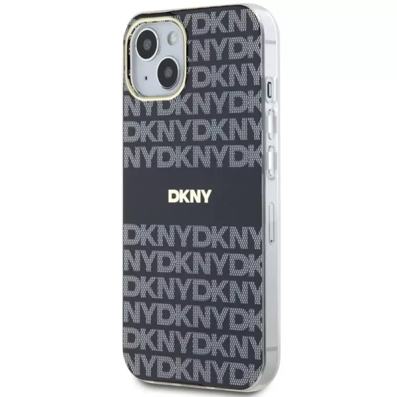 DKNY DKHMP15MHRHSEK Funda rígida para iPhone 15 Plus / 14 Plus 6,7