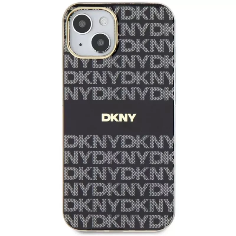 DKNY DKHMP15MHRHSEK Funda rígida para iPhone 15 Plus / 14 Plus 6,7