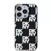 DKNY DKHCP15LHDLCEK funda rígida para Apple iPhone 15 Pro 6,1, negra, IML Checkered Mono Pattern