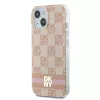DKNY DKHMP15SHCPTSP Funda rígida para iPhone 15 / 14 / 13 6,1