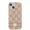 DKNY DKHMP15SHCPTSP Funda rígida para iPhone 15 / 14 / 13 6,1