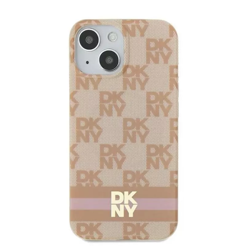 DKNY DKHMP15SHCPTSP Funda rígida para iPhone 15 / 14 / 13 6,1