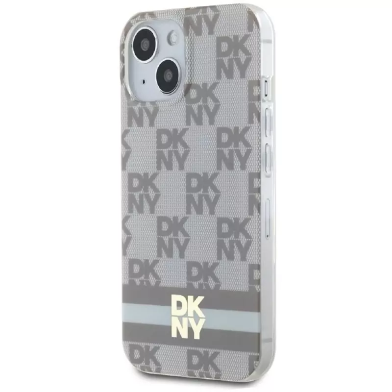 DKNY DKHMP14SHCPTSE Funda rígida para iPhone 14/15/13 6,1