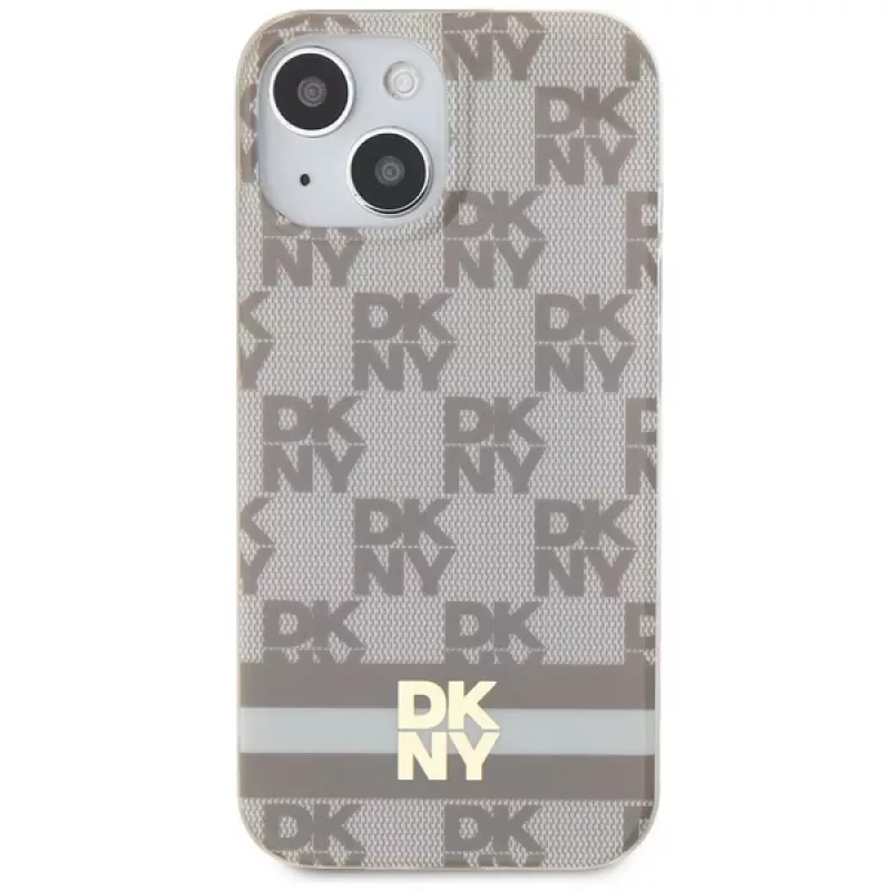 DKNY DKHMP14SHCPTSE Funda rígida para iPhone 14/15/13 6,1