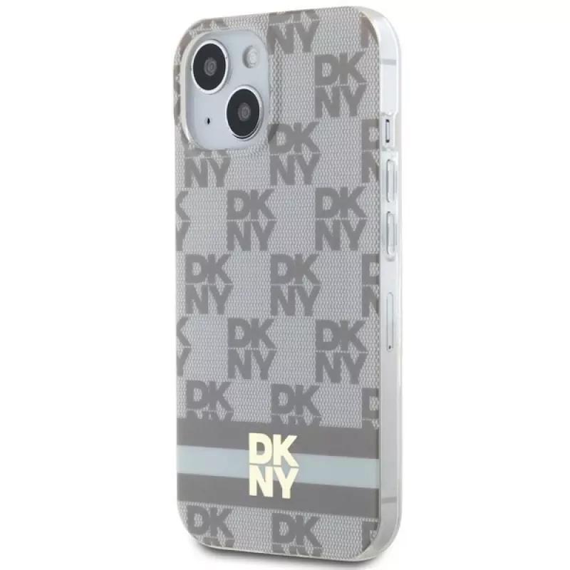 DKNY DKHMP15MHCPTSE Funda rígida para iPhone 15 Plus / 14 Plus 6,7