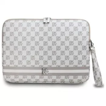 DKNY Funda DKCS16PVSHLE 16 beige Checkered Pattern Printed Stripes