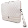DKNY Funda DKCS14PVSHLP 14 rosa Checkered Pattern Printed Stripes