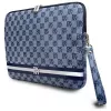 DKNY Funda DKCS14PVSHLB 14 inch azul Checkered Pattern con Printed Stripes funda para portátil